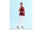 Elegant White Pants for Women by Go Colors – Timeless & Versatile Style
