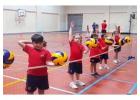 Volleyball training  Khalifa City