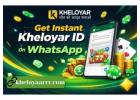Get Instant Kheloyar ID on WhatsApp