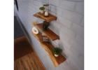 Modern Floating Shelves for Living Room Décor | Woodensure