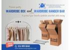 Premium Quality Wardrobe Box and Wardrobe Hanger Bar for Safe and Easy Moving