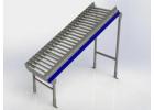 Gravity Conveyor | 12" Wide x 10' Long | 1.5" Dia